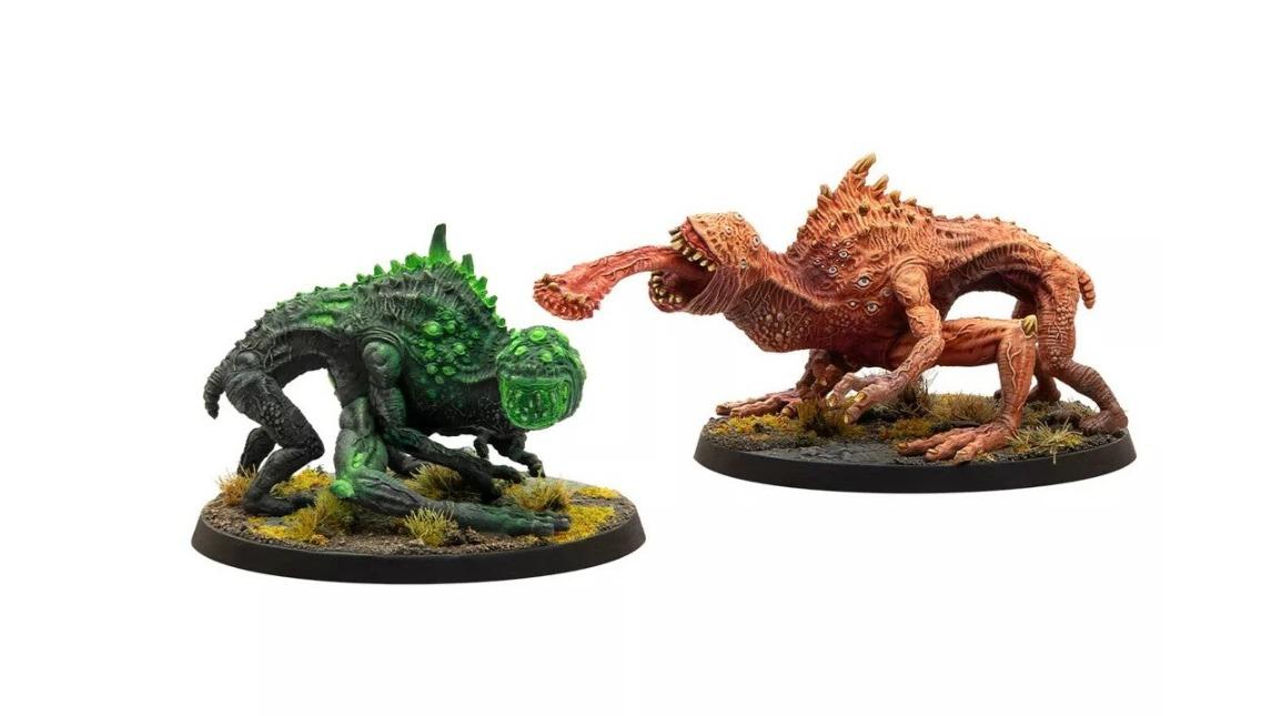 Modiphius Entertainment Fallout Miniatures Cryptids Snallygasters