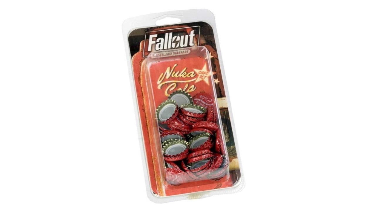 Modiphius Entertainment Fallout Wasteland Warfare Accessories: Nuka Cola Caps Set 2024