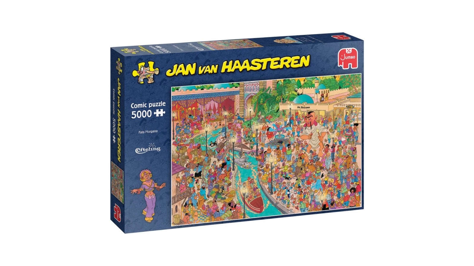 Jumbo 5000 Piece Jan Van Haasteren Fata Morgana Comic Puzzle