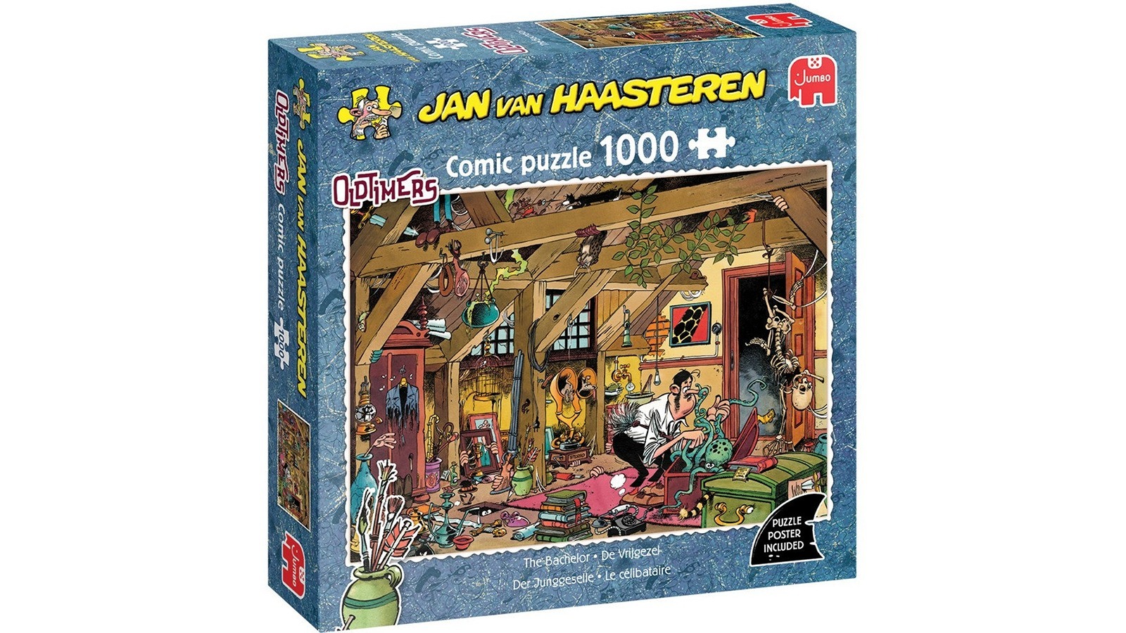 Jumbo 1000 Piece Jan Van Haasteren Oldtimers Bachelor Puzzle