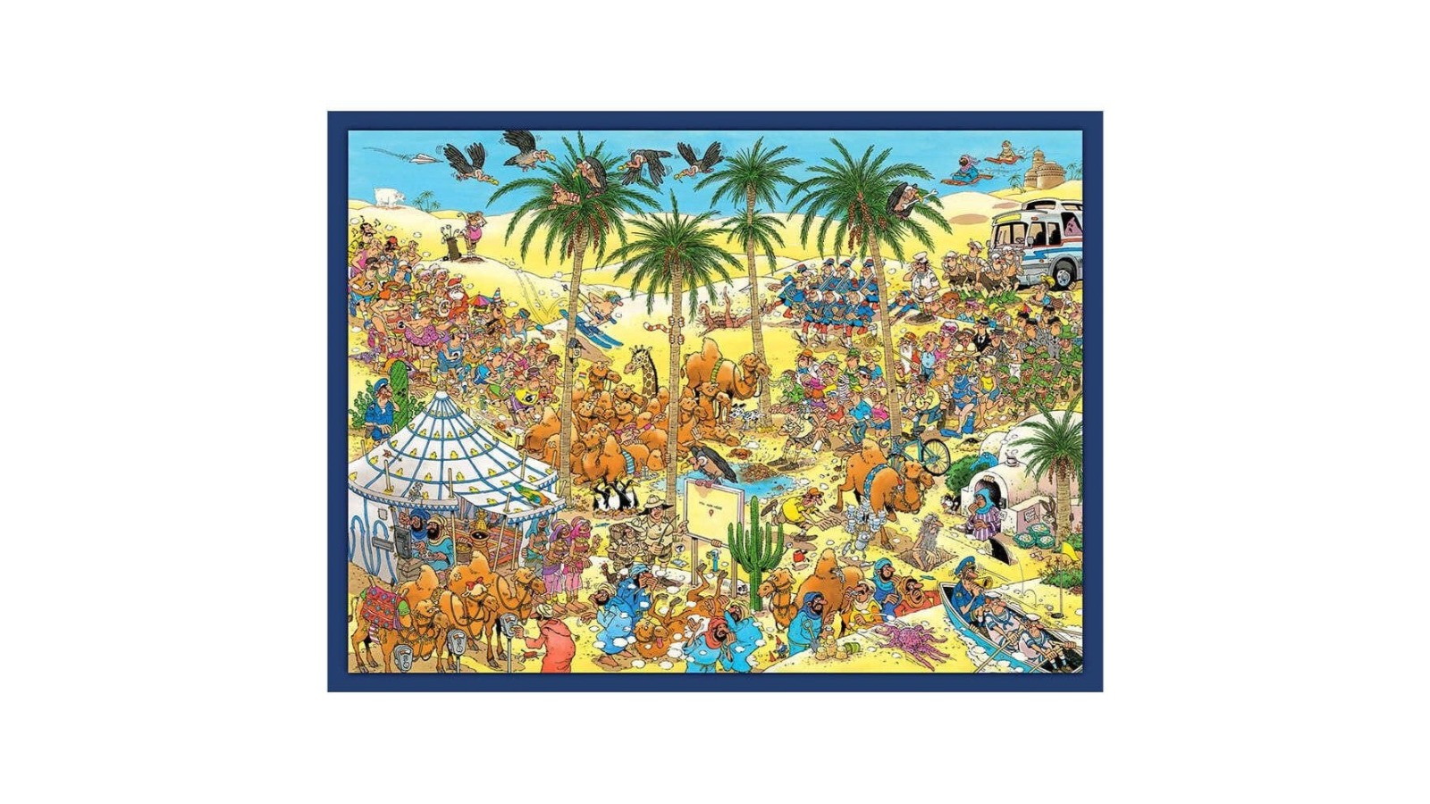 Jumbo 3000 Piece Jan Van Haasteren the Oasis Puzzle