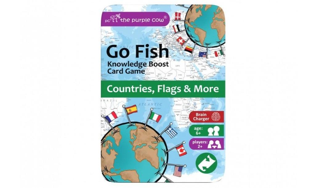 Go Fish Countries Flags and More Board Game