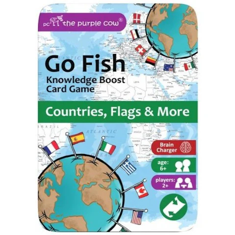 Go Fish Countries Flags and More Board Game