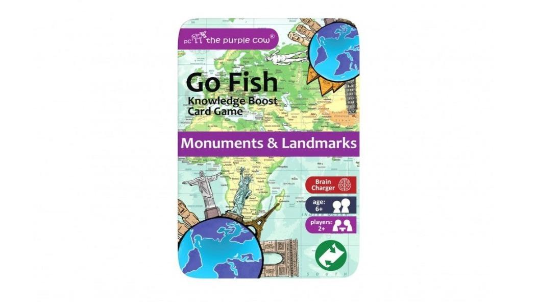 Go Fish Monuments and Landmarks Board Game