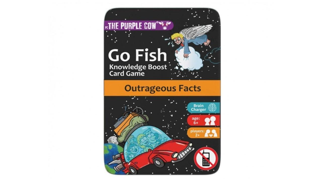 Go Fish Outrageous Facts Board Game