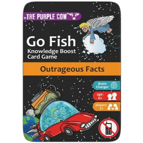 Go Fish Outrageous Facts Board Game