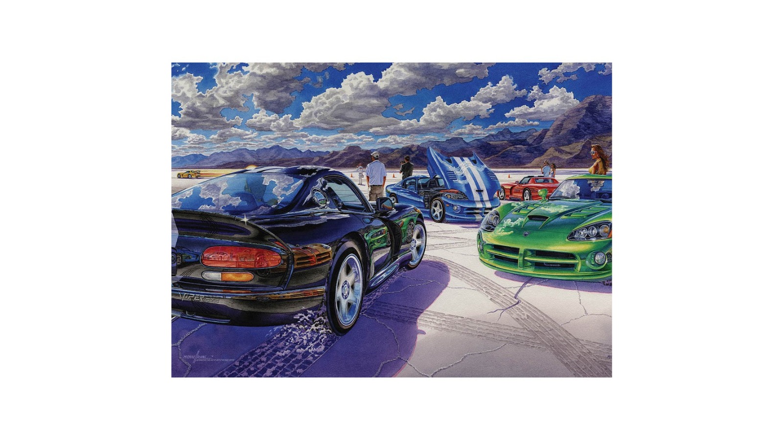 Holdson Dry Lake for the Love of Cars Puzzle