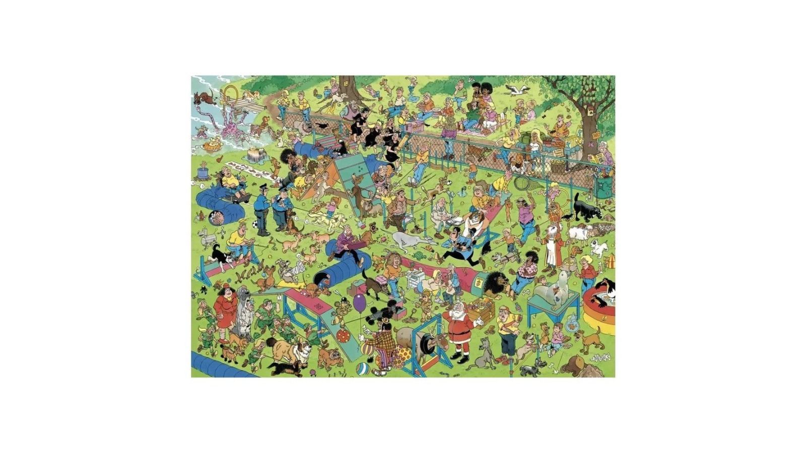 Holdson 1000 Piece Jan Van Haasteren Dog Park Puzzle