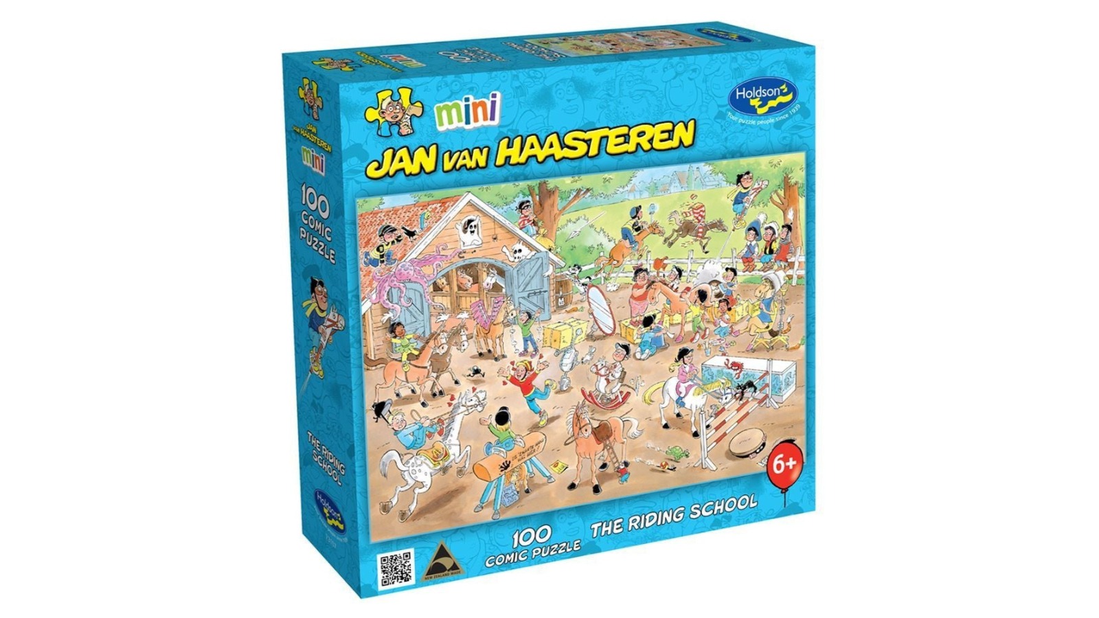 Holdson 100 Piece Mini Jan Van Haasteren Riding School Puzzle