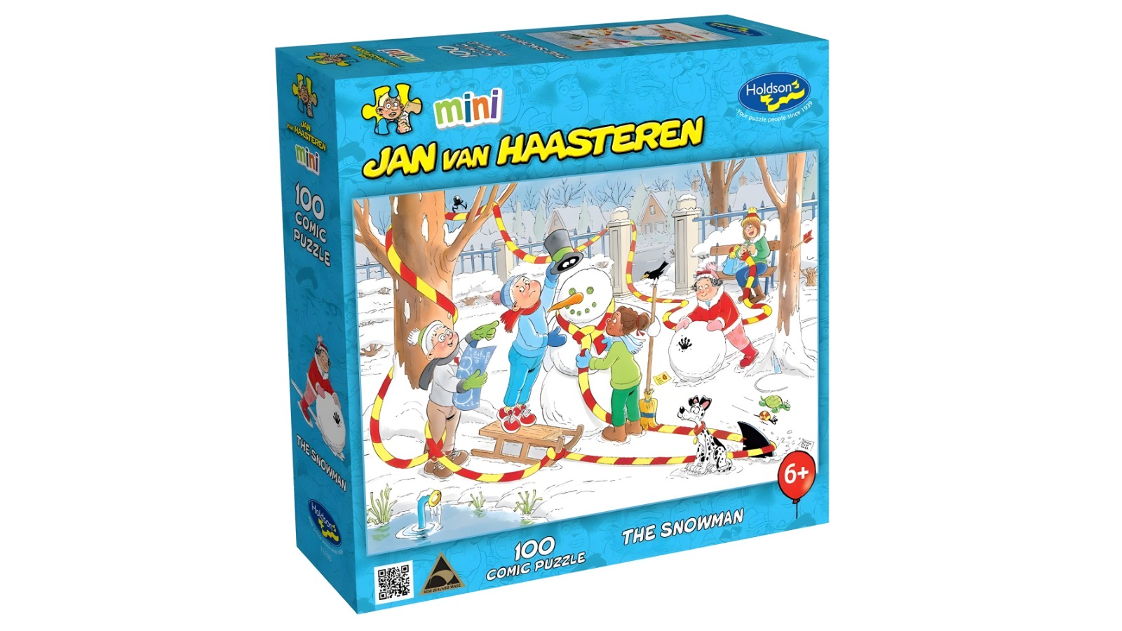 Holdson 100 Piece Mini Jan Van Haasteren the Snowman Puzzle