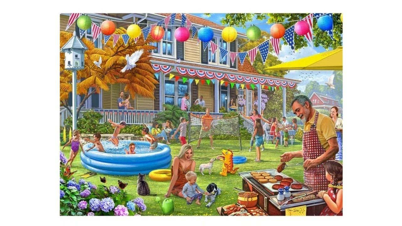 Holdson 1000 Piece Rhythm of Life BBQ Bliss Puzzle