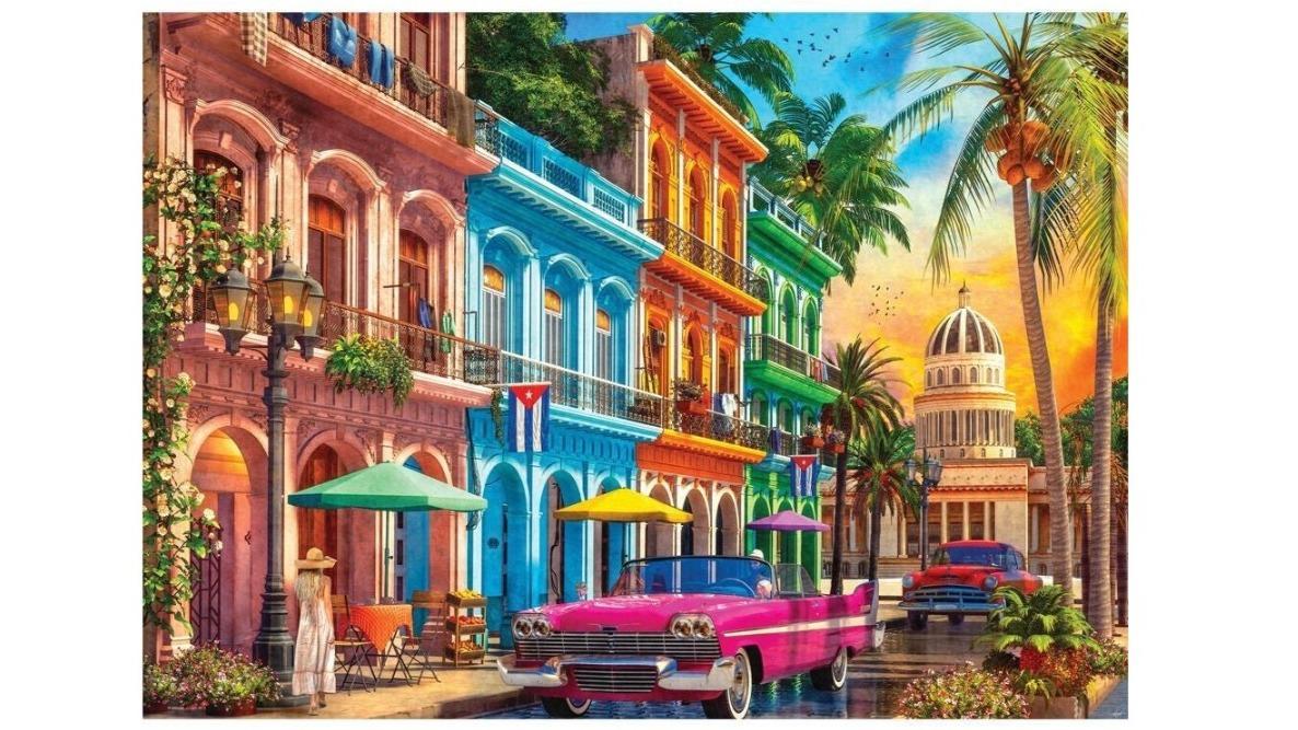 Holdson Travel Abroad 2 Havana Sunset Puzzle 