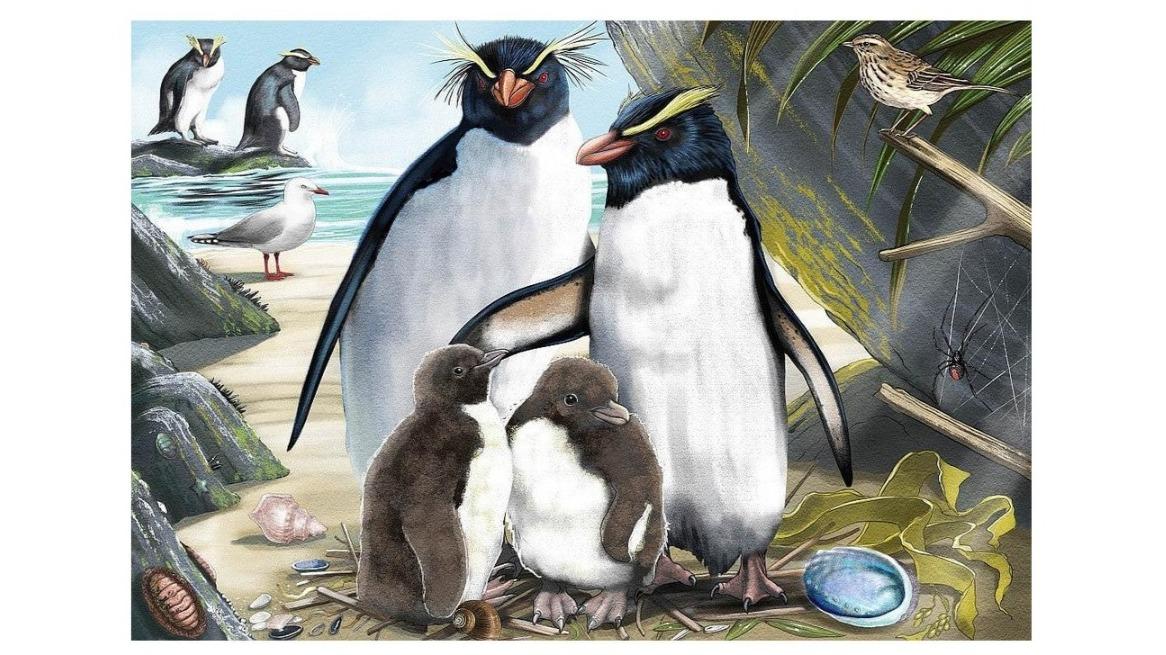 Holdson Treasures Aote Penguin Pride Puzzle 