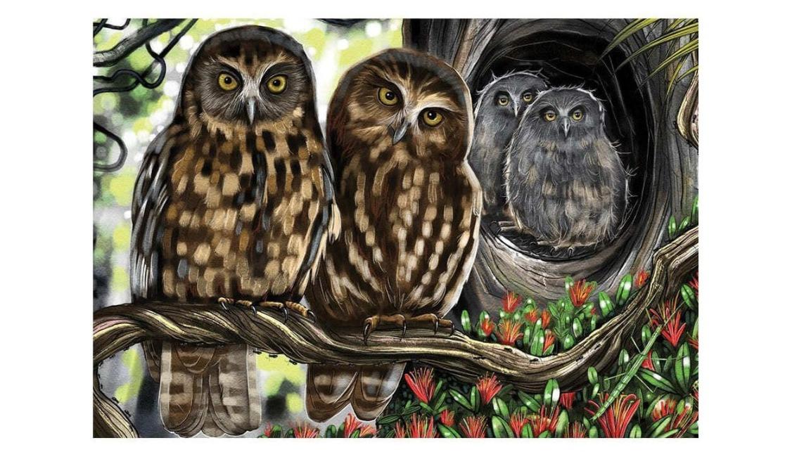 Holdson 300 Piece Treasures Aote Ruru Puzzle - X-Large