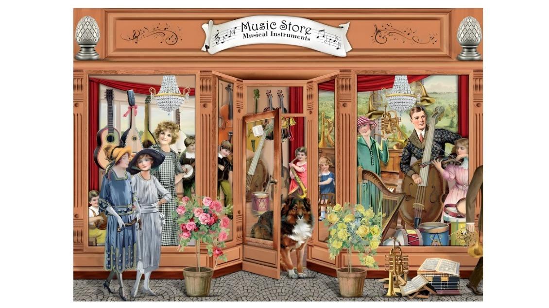 Holdson Victorian Day Out Music Store Puzzle 