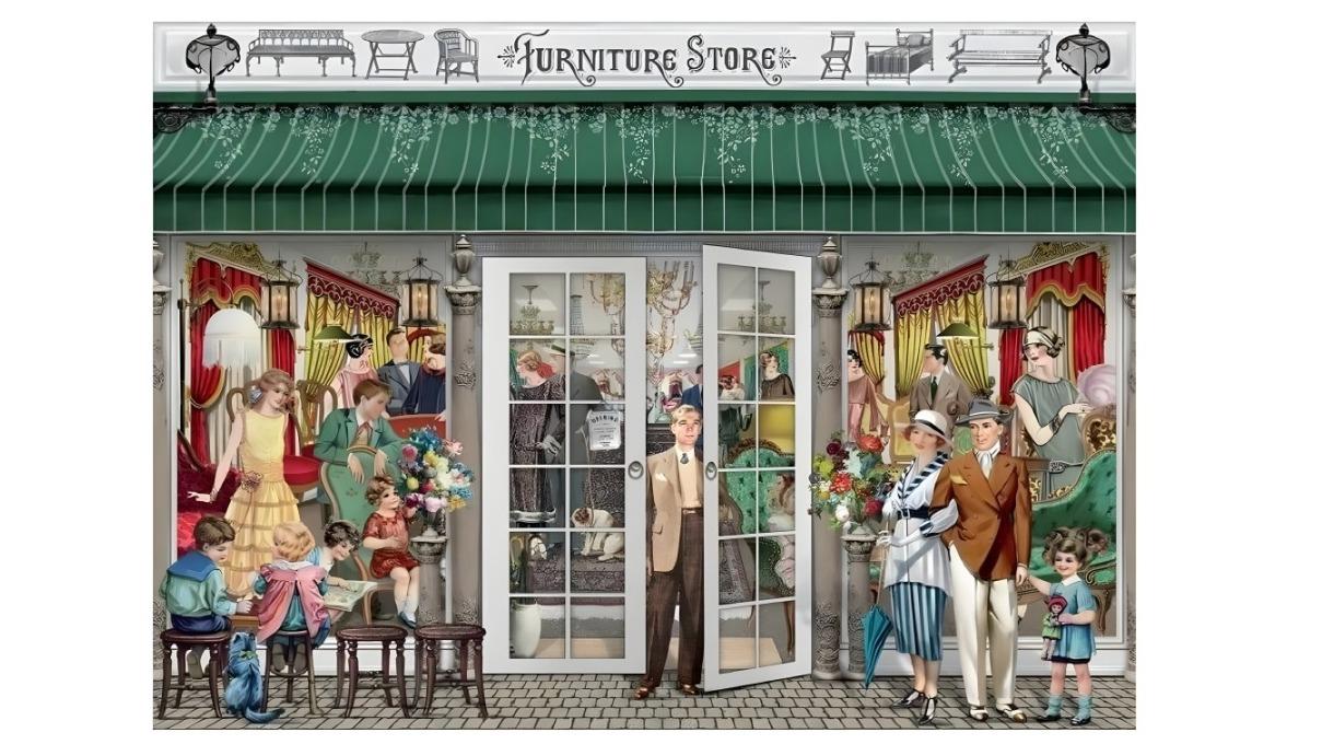 Holdson Victorian Dayout Furniture Shop Puzzle 