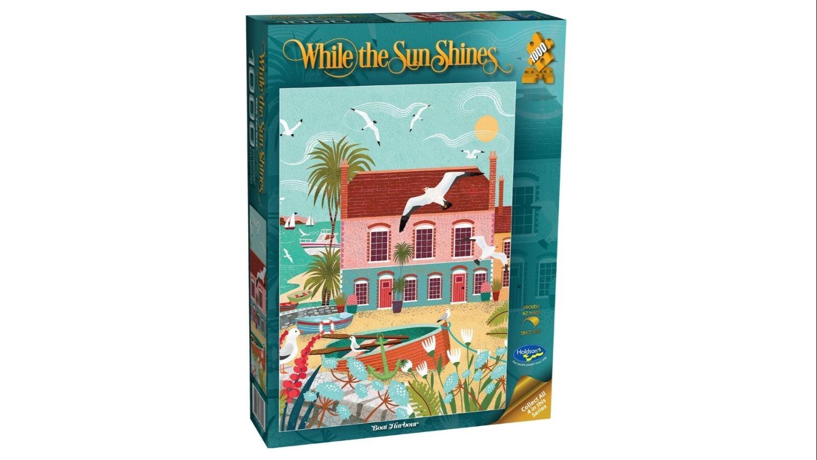 Holdson While the Sun Shines Boat Harbour Puzzle 