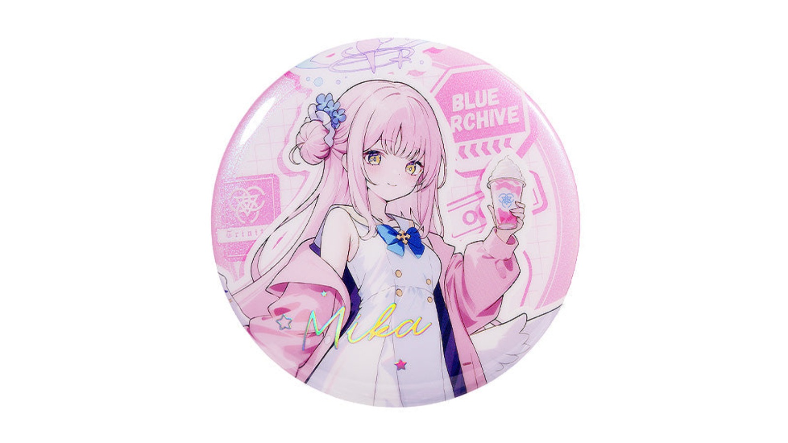 Good Smile Company Holiday Saunter Series Mika Badge - 7.5cm