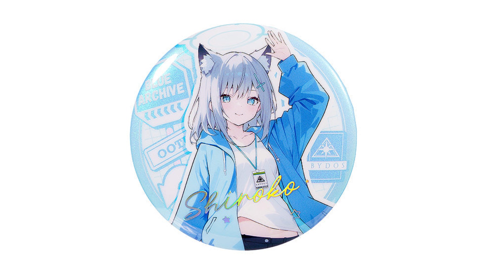Good Smile Company Holiday Saunter Series Shiroko Badge - 7.5cm