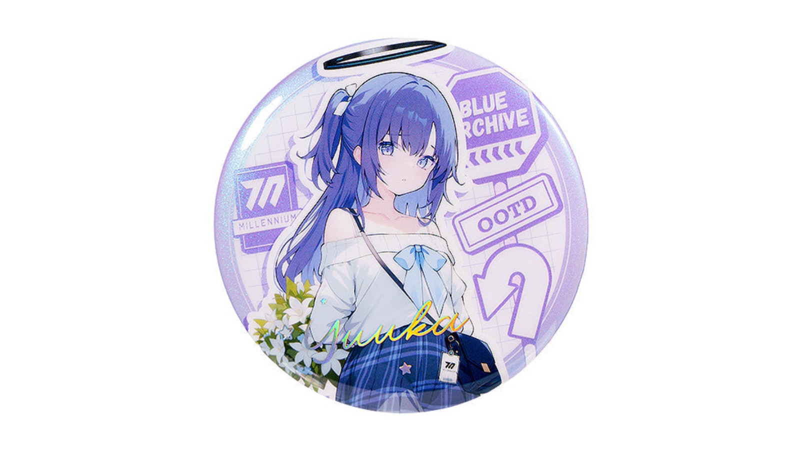 Good Smile Company Holiday Saunter Series Yuuka Badge - 7.5cm