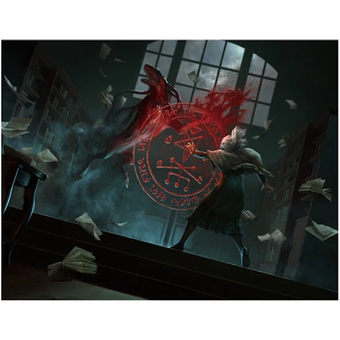Gamegenic Arkham Blood Ward Horror Game Mat