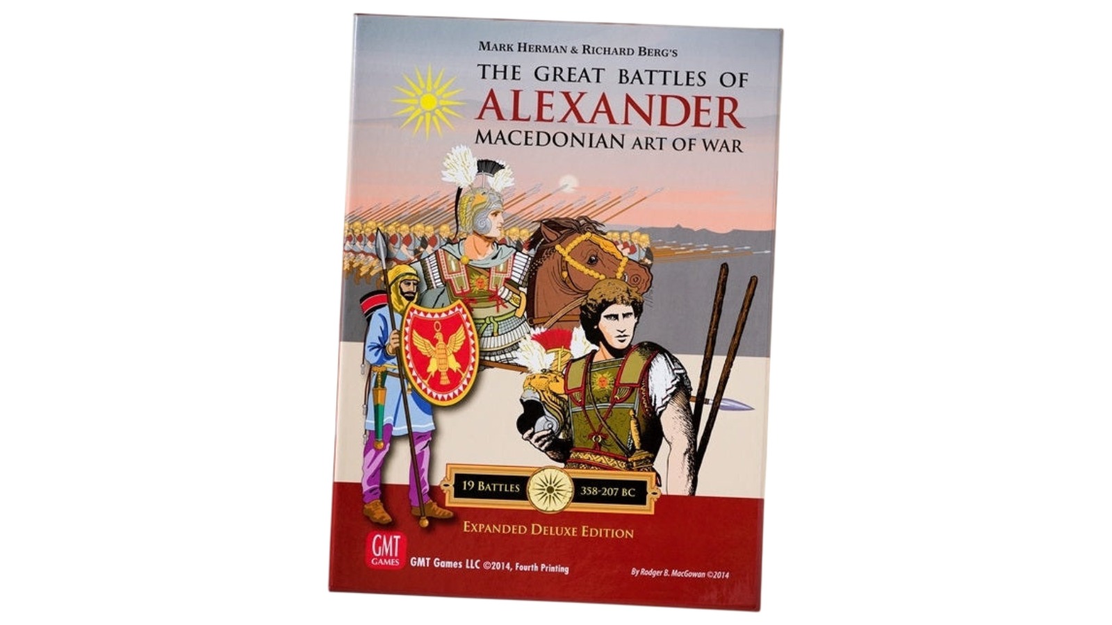 GMT Deluxe Edition Great Battles of Alexander Expanded Game