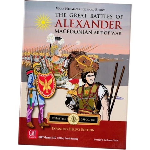 GMT Deluxe Edition Great Battles of Alexander Expanded Game