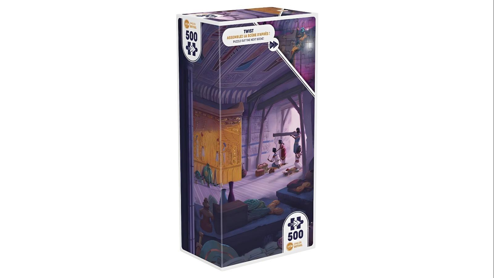 IELLO 500 Piece Twist Ancient Tomb Puzzle 
