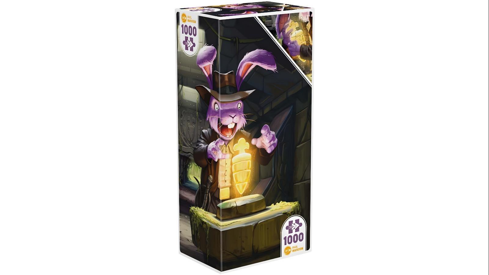 IELLO 1000 Piece Twist Bunny Kingdom Explorer Puzzle