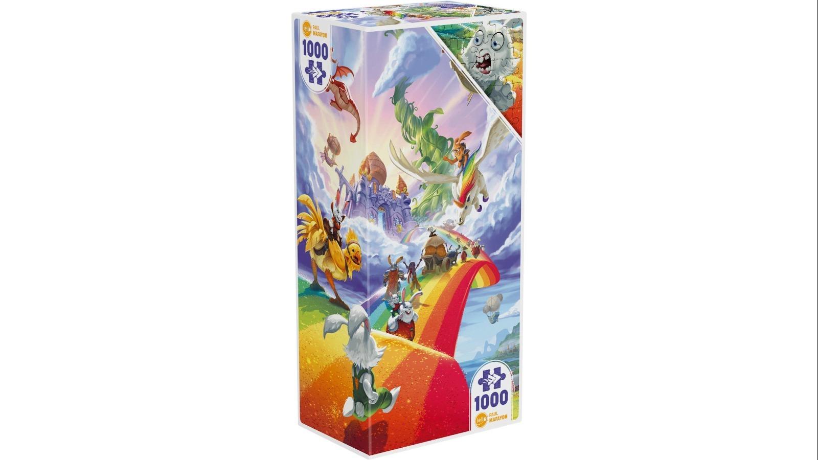 IELLO 1000 Piece Twist Bunny Kingdom in the Sky Puzzle