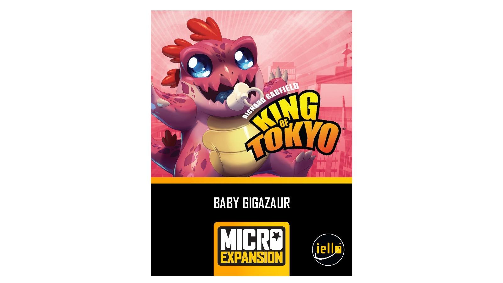 IELLO King of Tokyo Baby Gigazaur Game