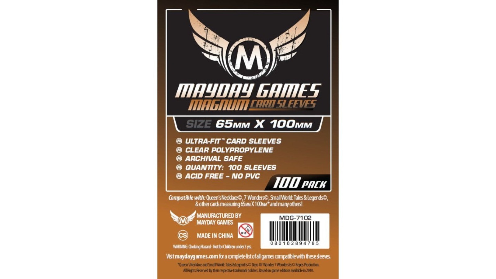 Mayday Magnum Copper Sleeve - 6.5 x 10cm