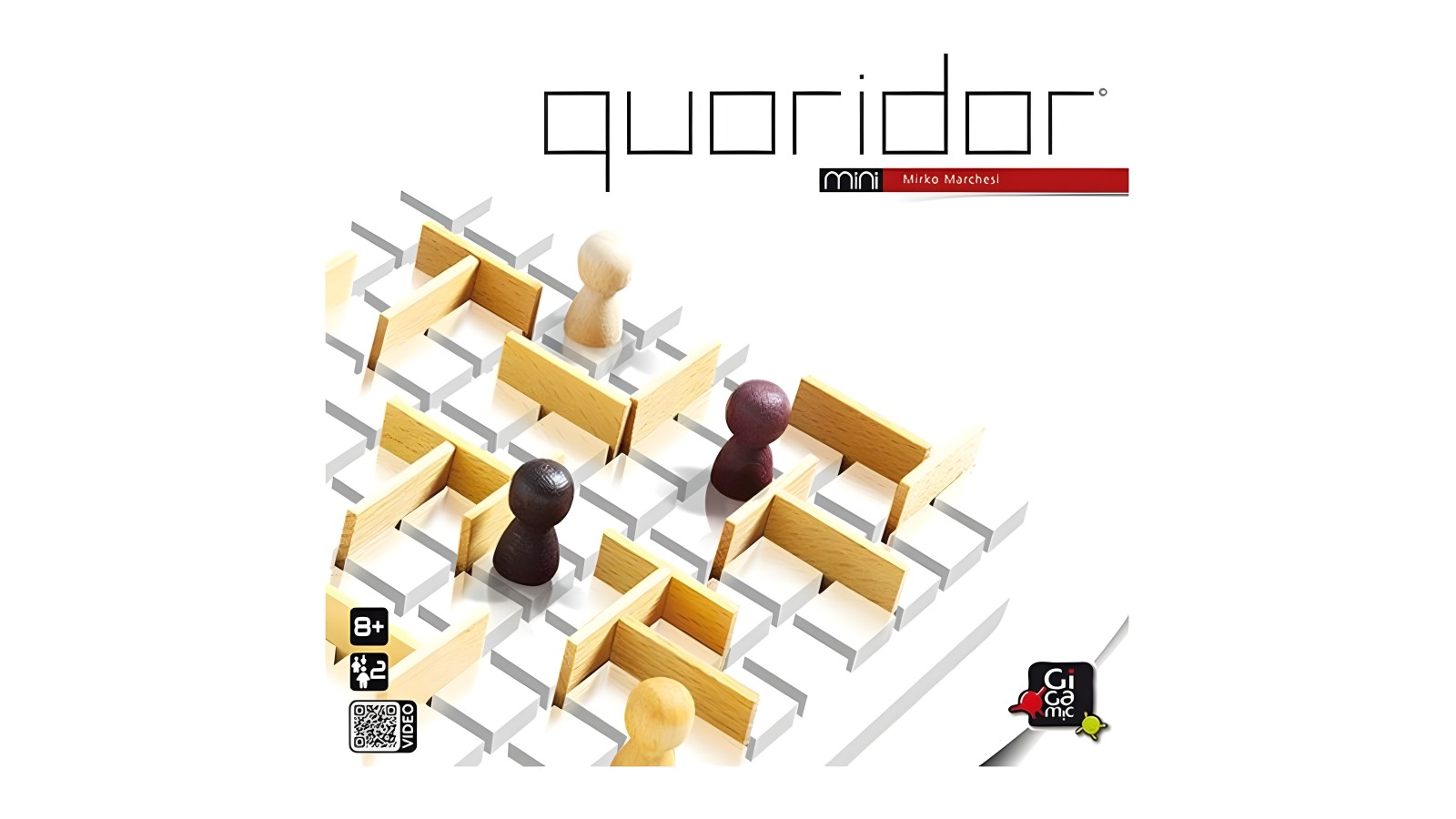 Gigamic Mini Quoridor Board Game
