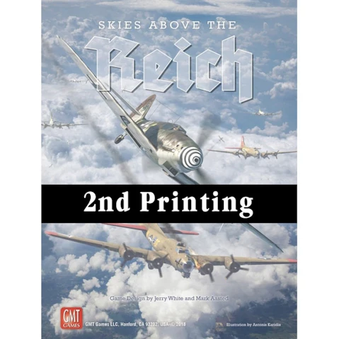GMT 2nd Printing Skies Above the Reich Game