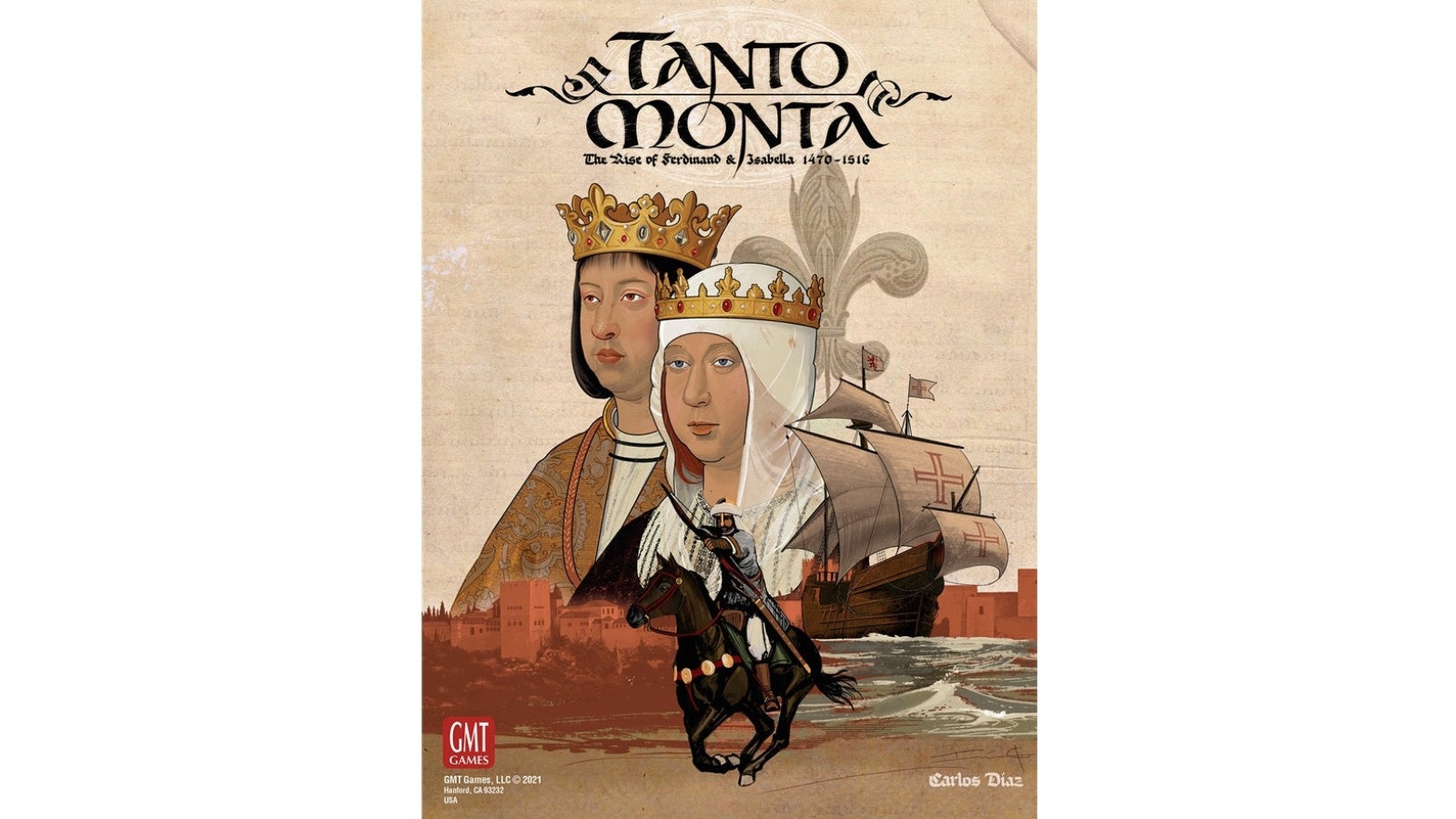 GMT Tanto Monta The Rise of Ferdinand and Isabella Game