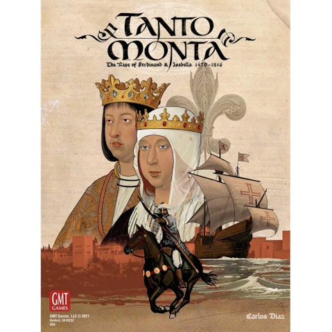 GMT Tanto Monta The Rise of Ferdinand and Isabella Game