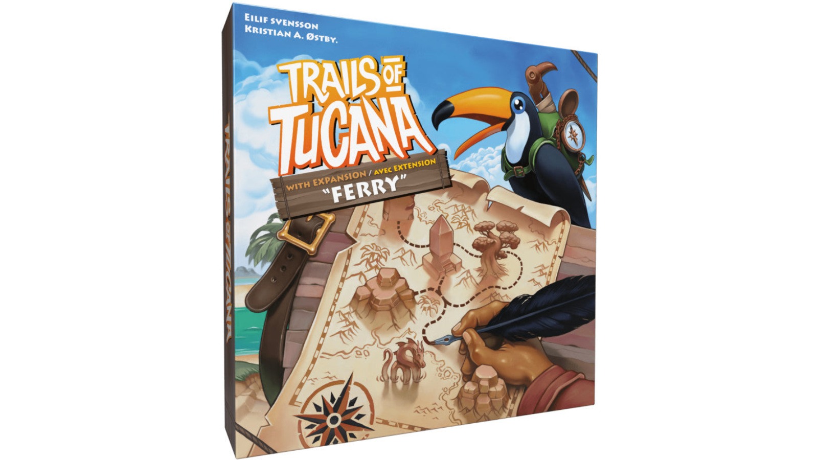 Matagot Trails of Tucana + Ferry Expansion Game