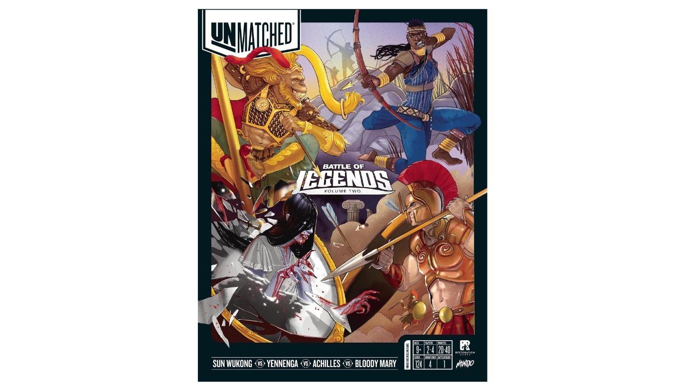 IELLO Volume 2 Unmatched Battle of Legends Game