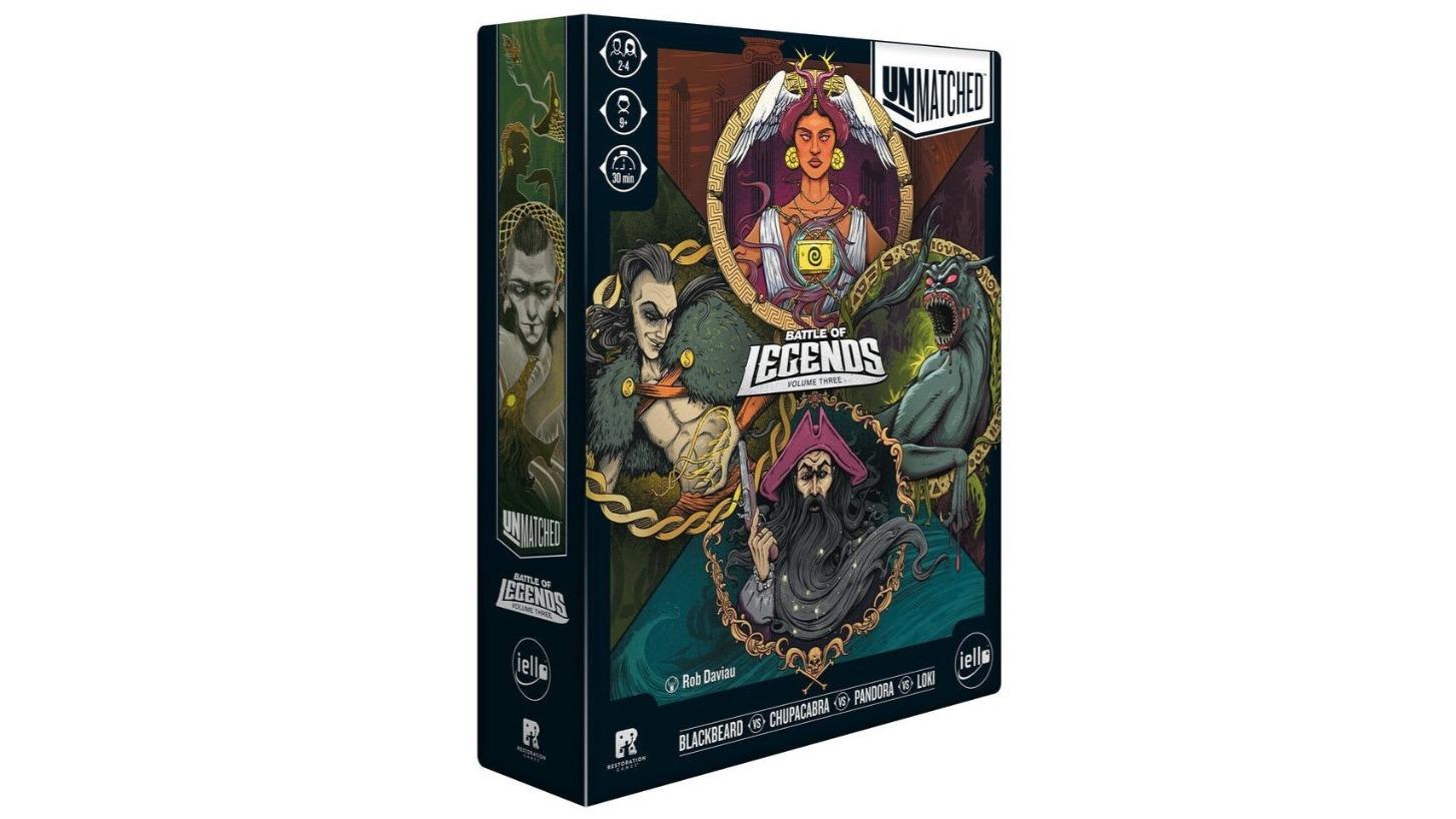 IELLO Volume 3 Unmatched Battle of Legends Game