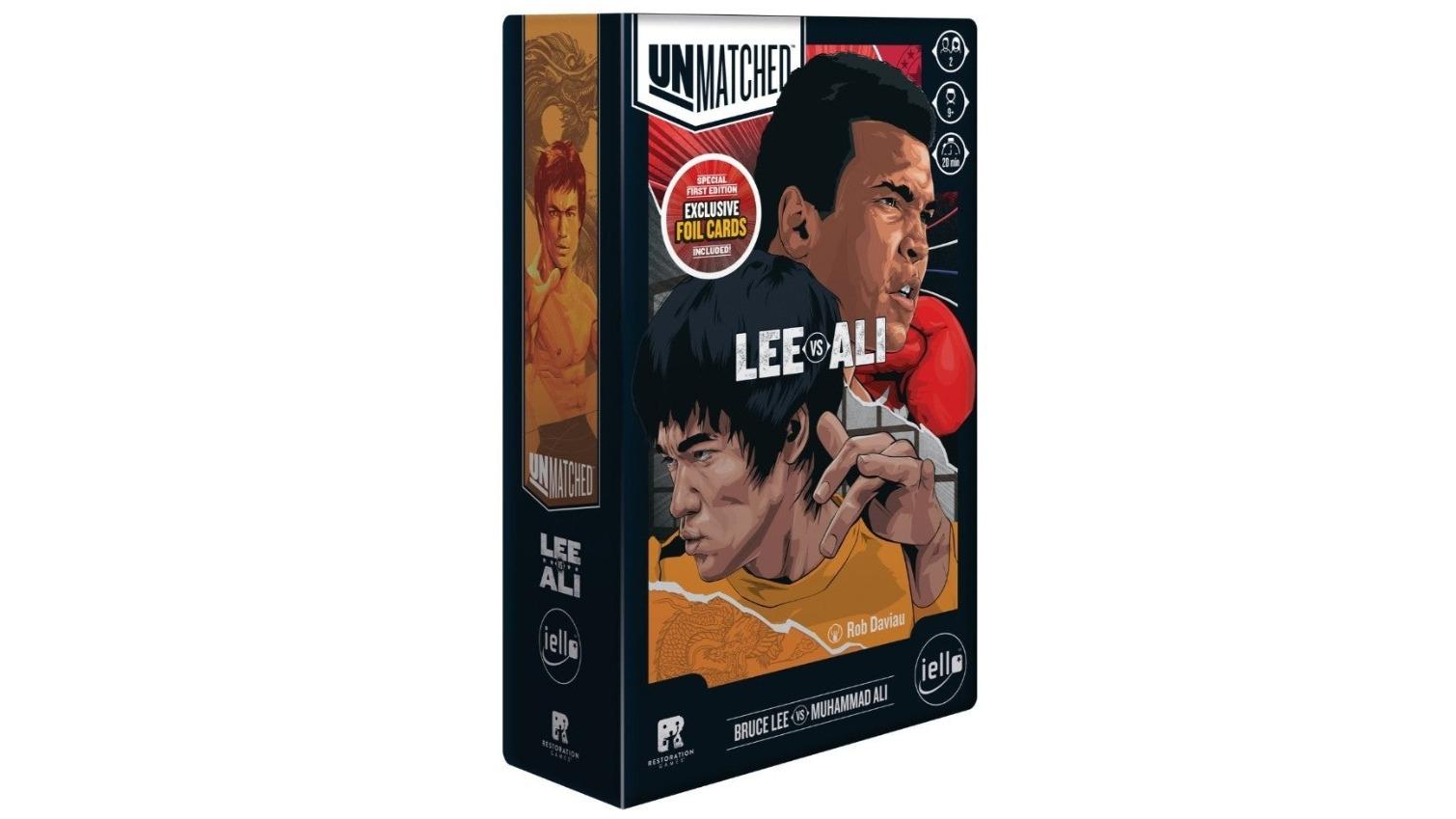 IELLO Unmatched Lee vs Ali Game