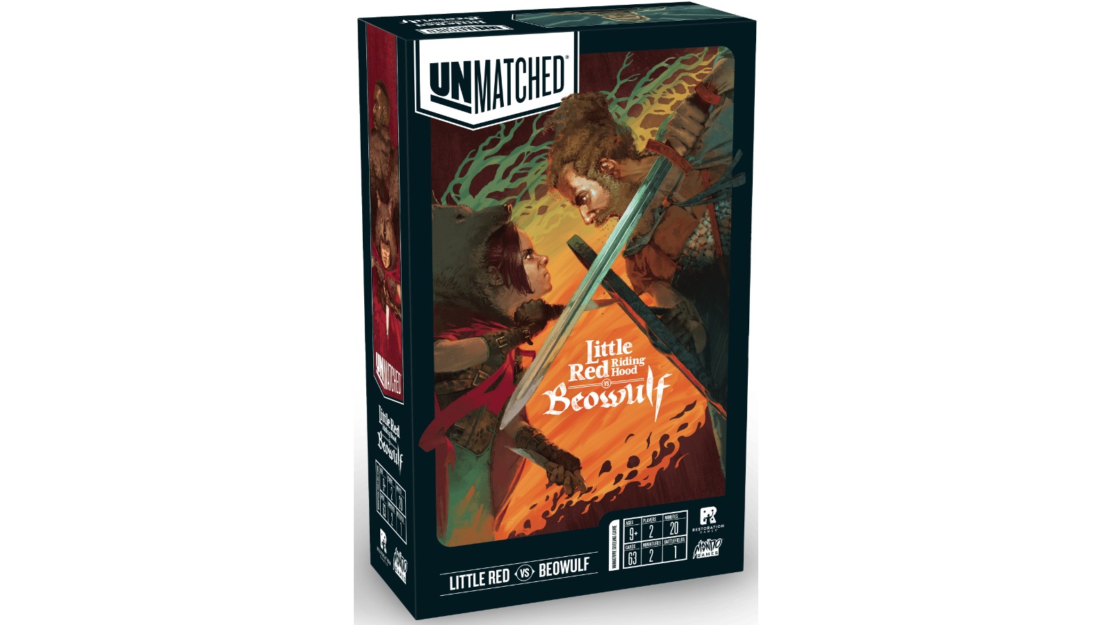 IELLO Little Red Riding Hood vs Beowulf Foil Promo Card