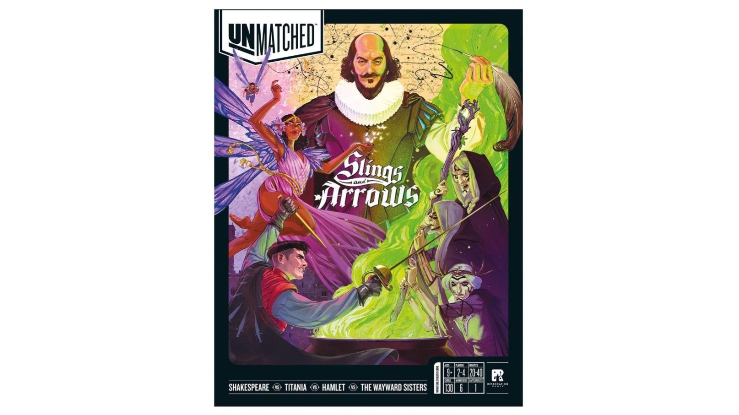 IELLO Unmatched Slings and Arrows Game