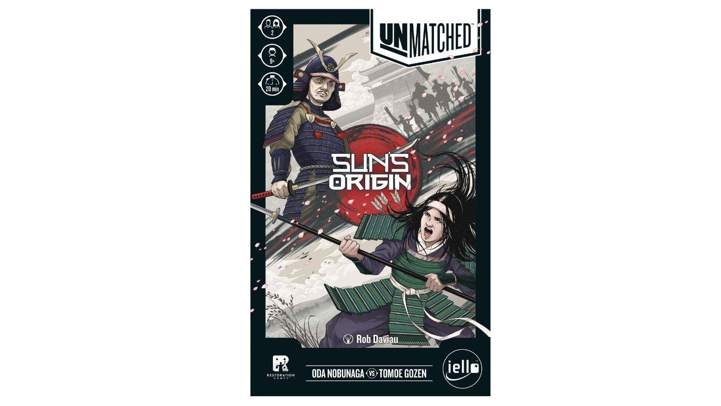 IELLO Unmatched Suns Origin Game
