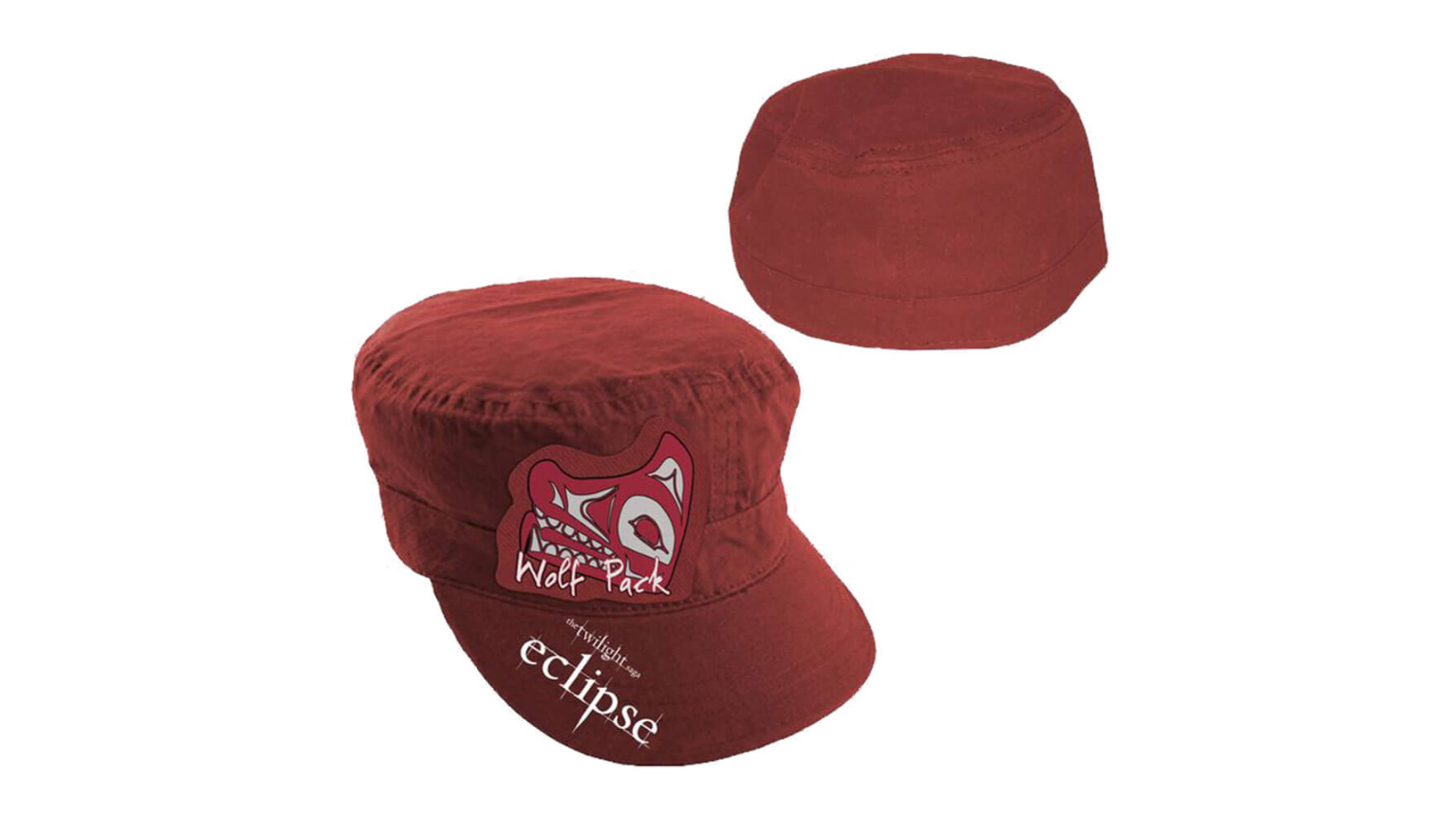 Latest Buys The Twilight Saga Eclipse Hat Cadet Wolf Pack - Red