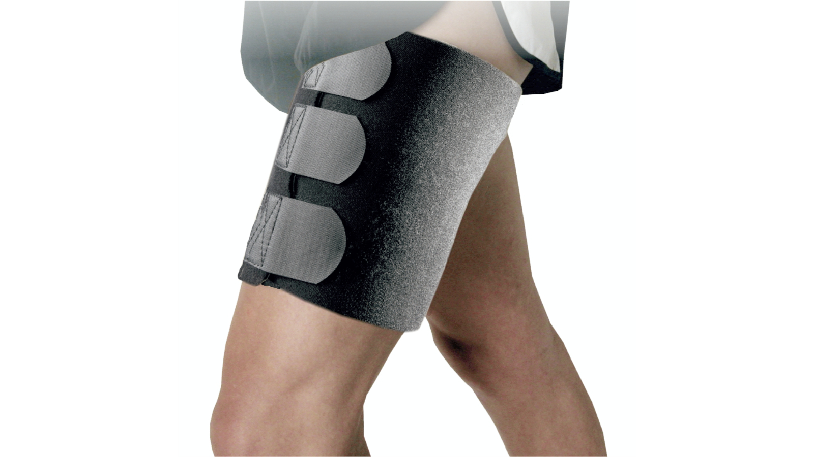 Bodyassist One Size Thermal Thigh Wrap - Black 