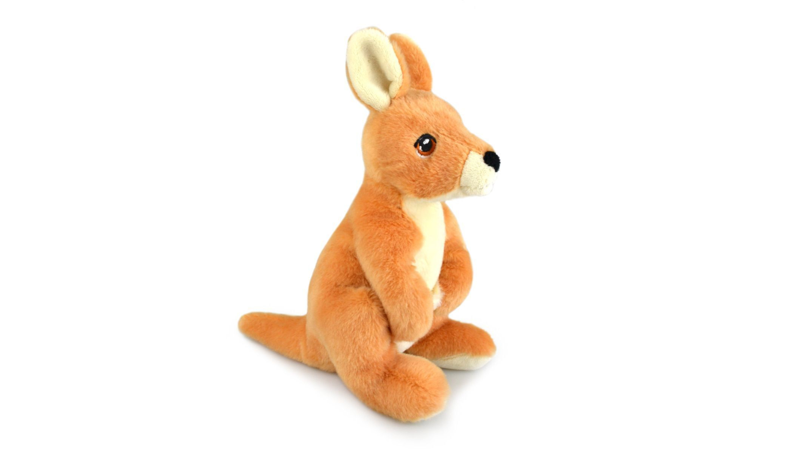 Keeleco 20cm Kids Kangaroo Soft Plush Toy - Brown