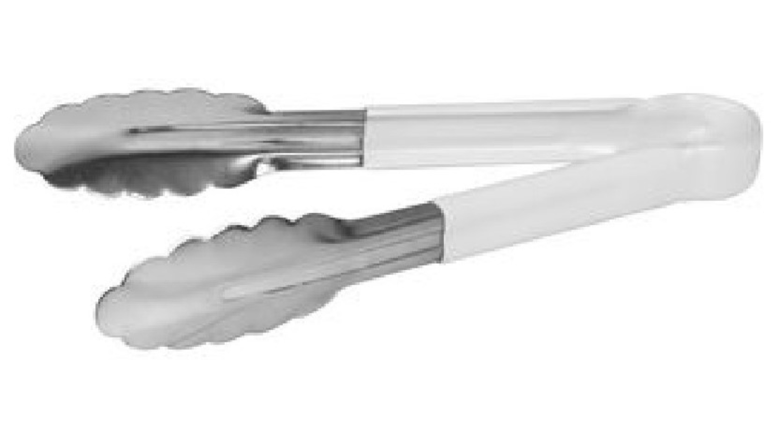 Trenton Colour Coded Tongs 30cm - White