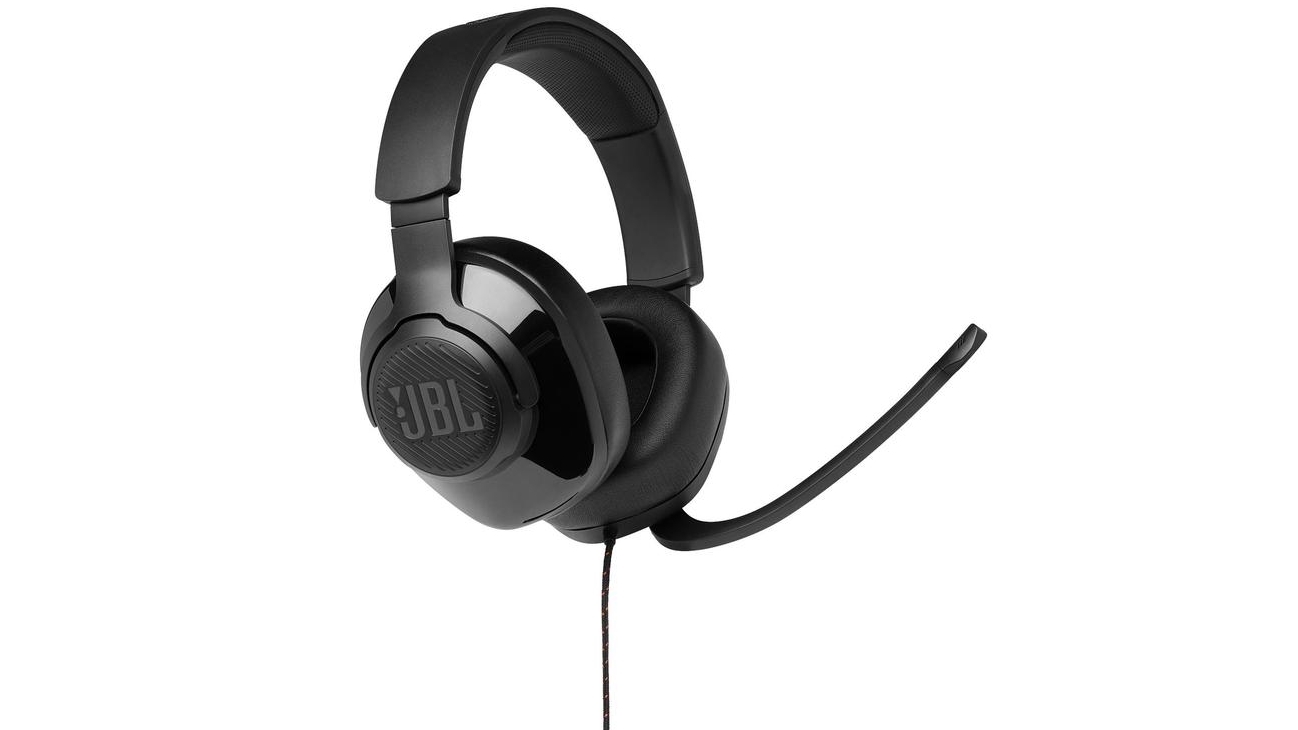 JBL Quantum 200 Over-Ear Gaming Headset - Black