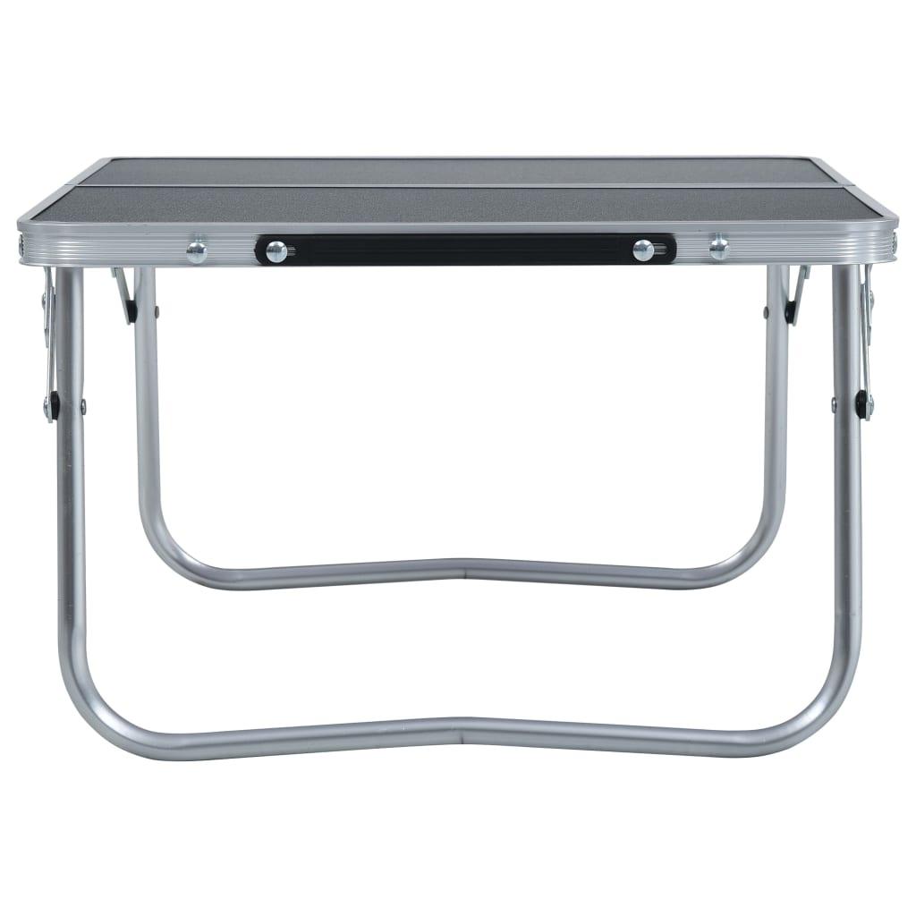 FOLDING CAMPING TABLE GREY Harvey Norman