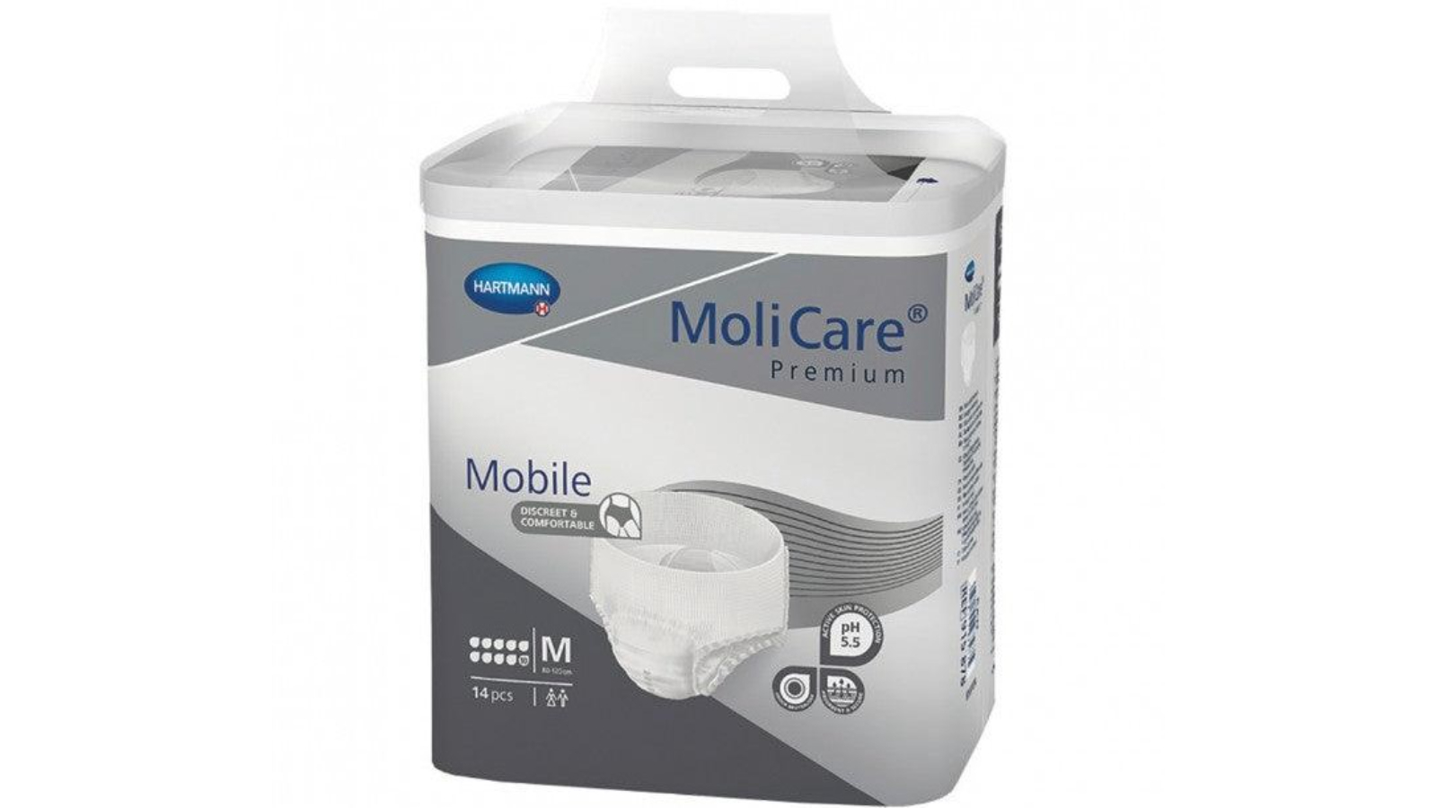 MoliCare Pack of 14 Premium Mobile Pull-Up Pad - Medium